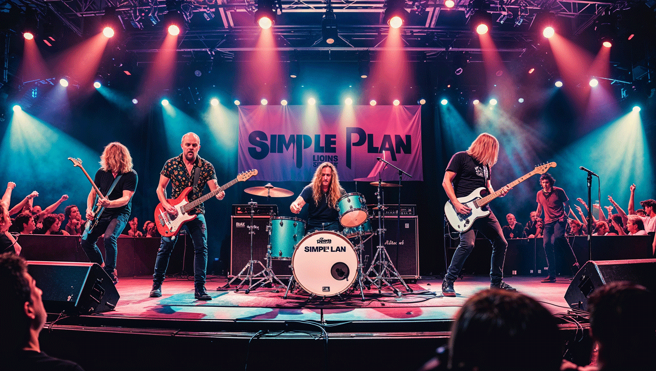 SIMPLE PLAN kommt nach Barcelona: Hard As Rock Tour